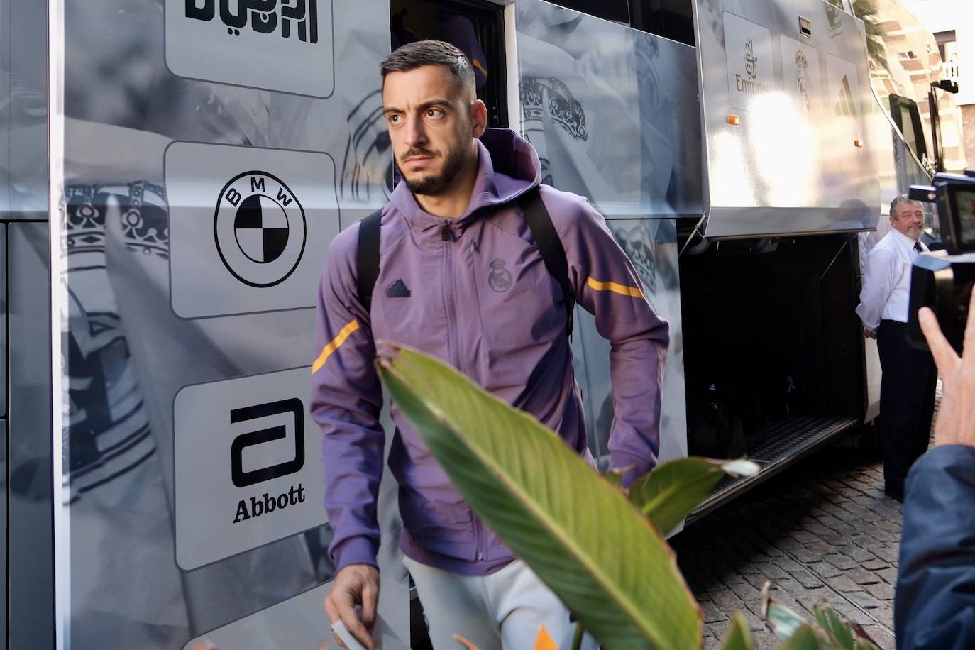 Fotos: Así ha sido la llegada del Real Madrid