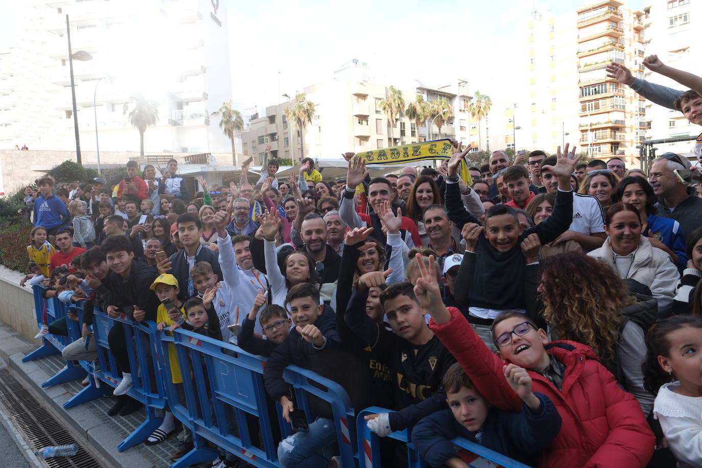 FOTOS: Llegada de Cádiz y Real Madrid al estadio