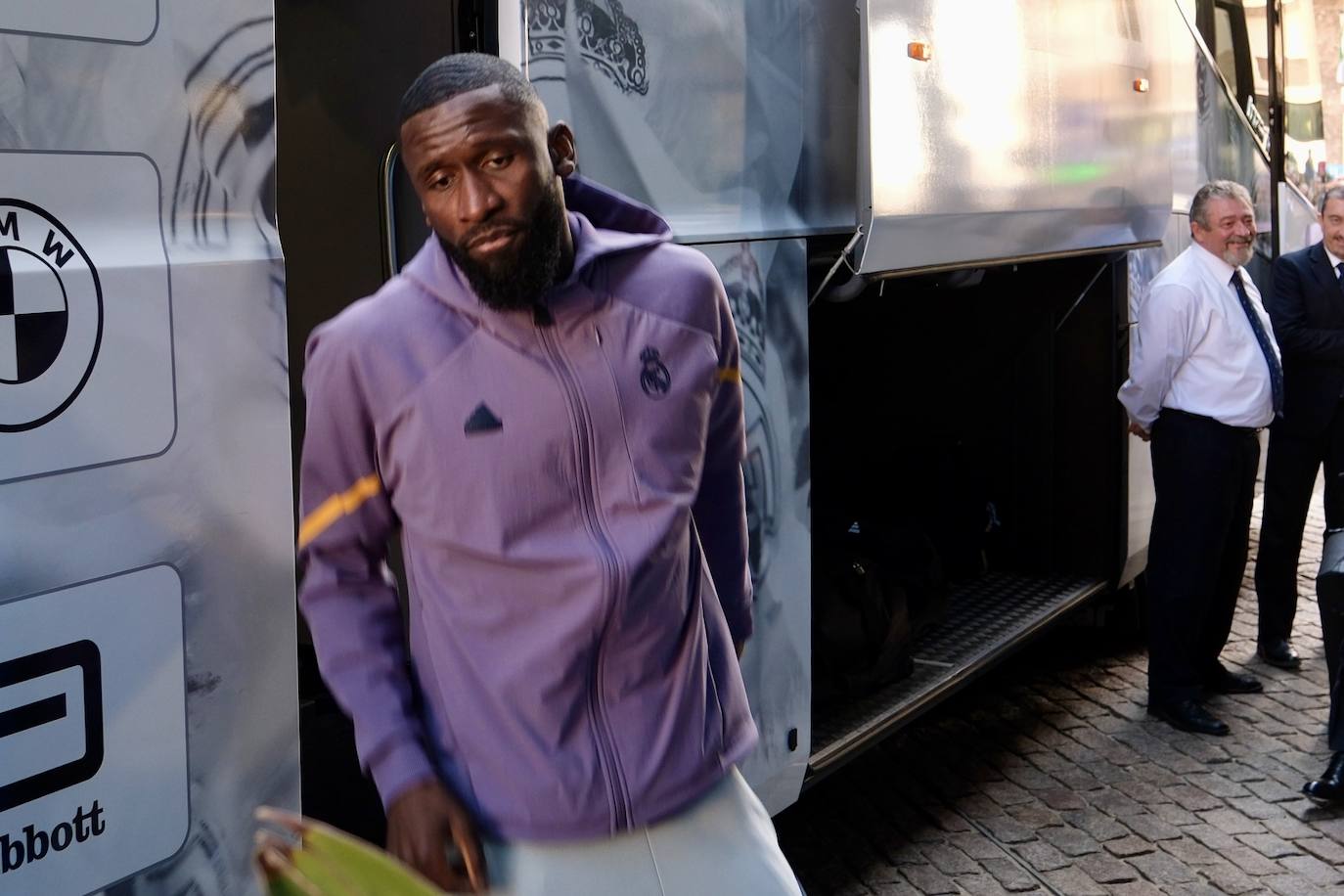 Fotos: Así ha sido la llegada del Real Madrid