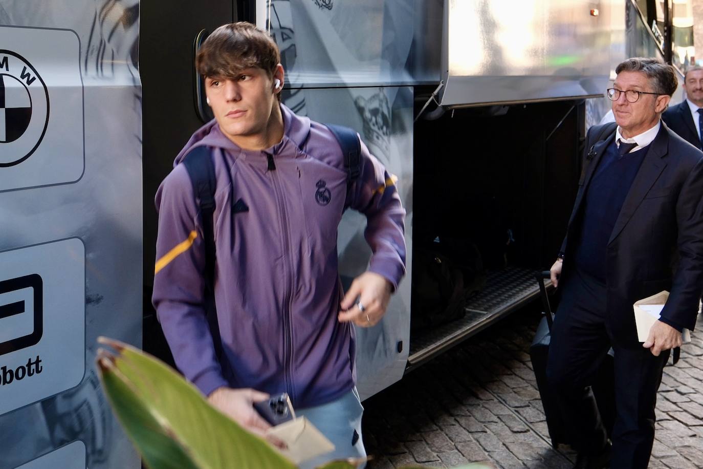 Fotos: Así ha sido la llegada del Real Madrid