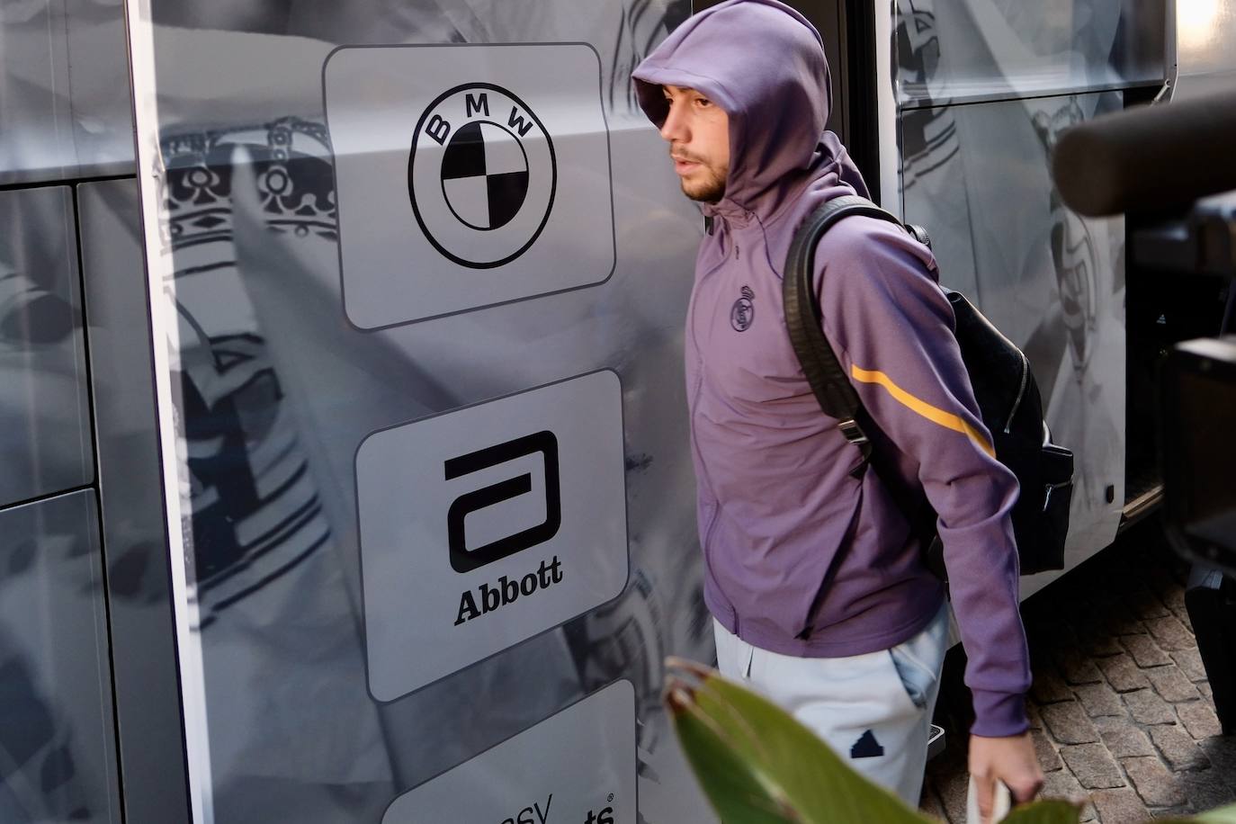 Fotos: Así ha sido la llegada del Real Madrid