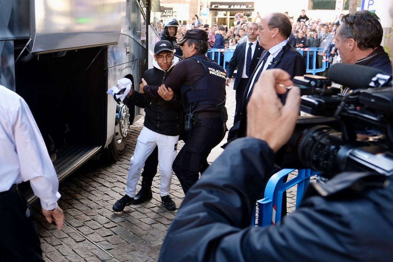 Fotos: Así ha sido la llegada del Real Madrid