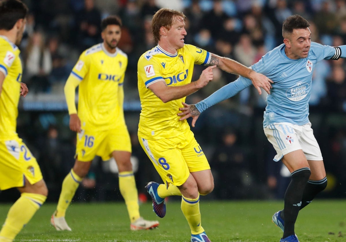 Momento del Celta - Cádiz