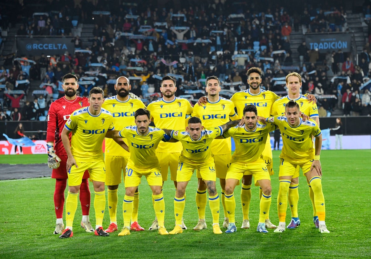 Último once del Cádiz