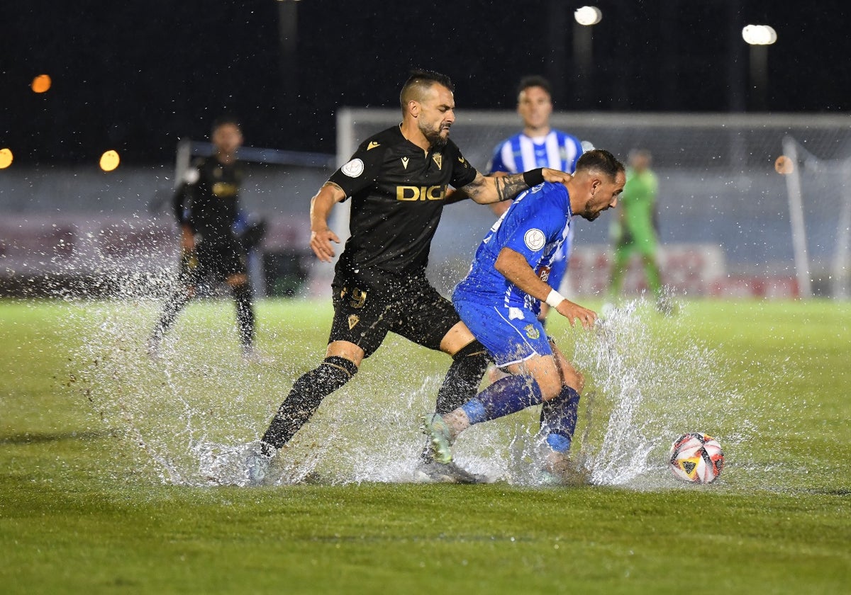 Partido pasado por agua en Aranda de Duero