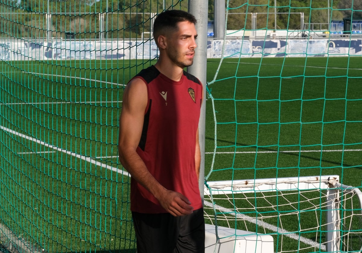 El Cádiz CF ha entrenado este lunes en El Rosal.