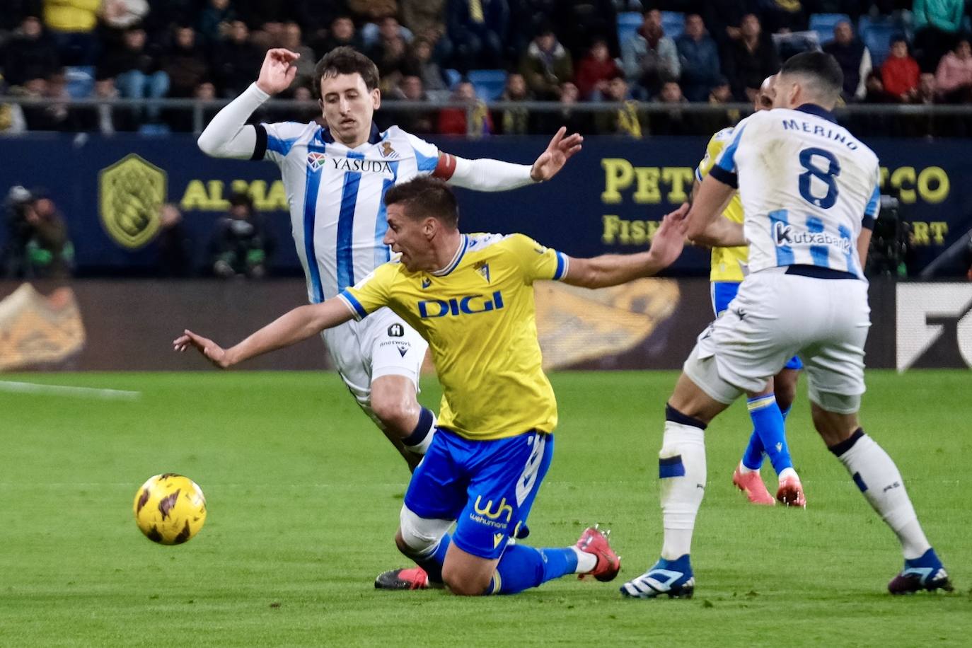 Las mejores imágenes del Cádiz CF - Real Sociedad