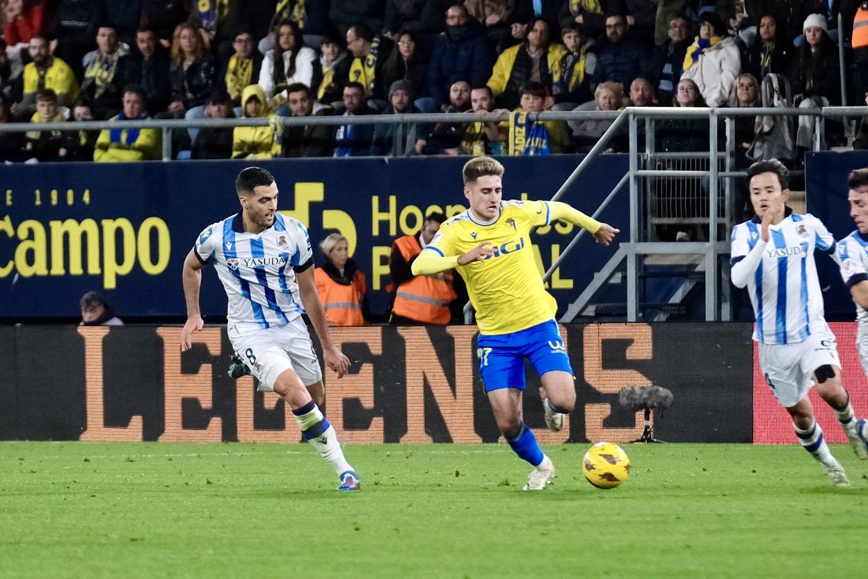 Las mejores imágenes del Cádiz CF - Real Sociedad