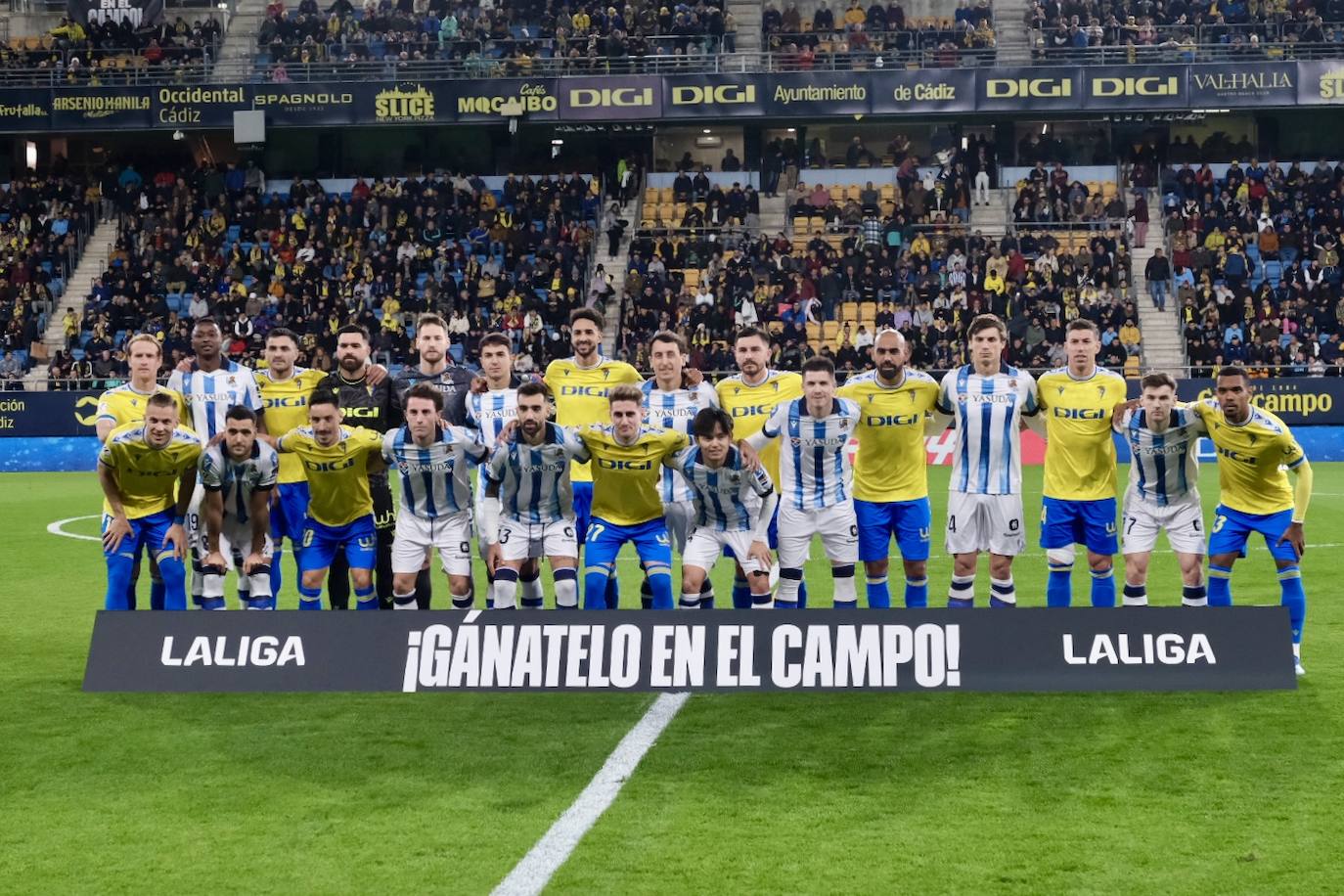 Las mejores imágenes del Cádiz CF - Real Sociedad