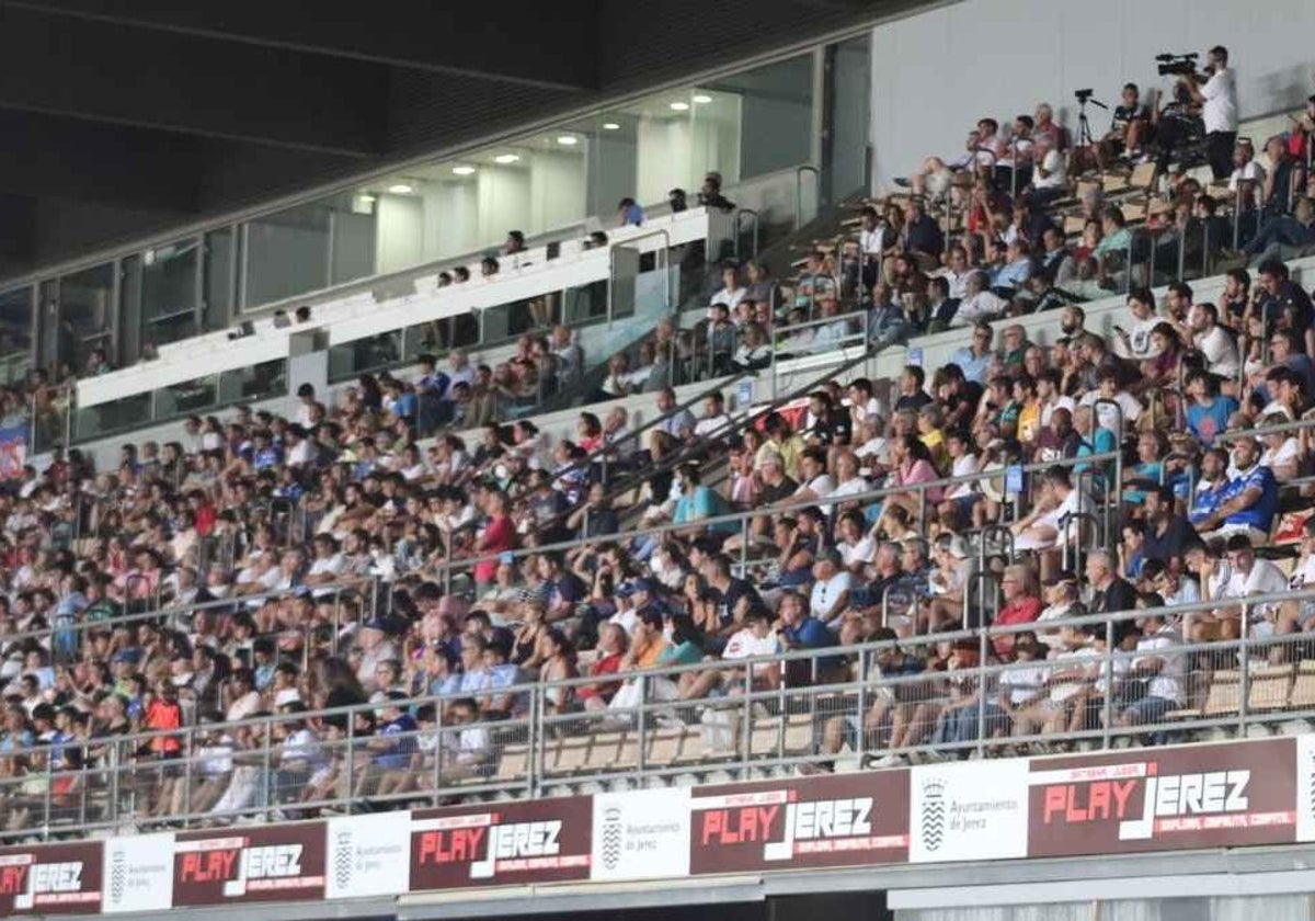 Afición del Xerez en Chapín