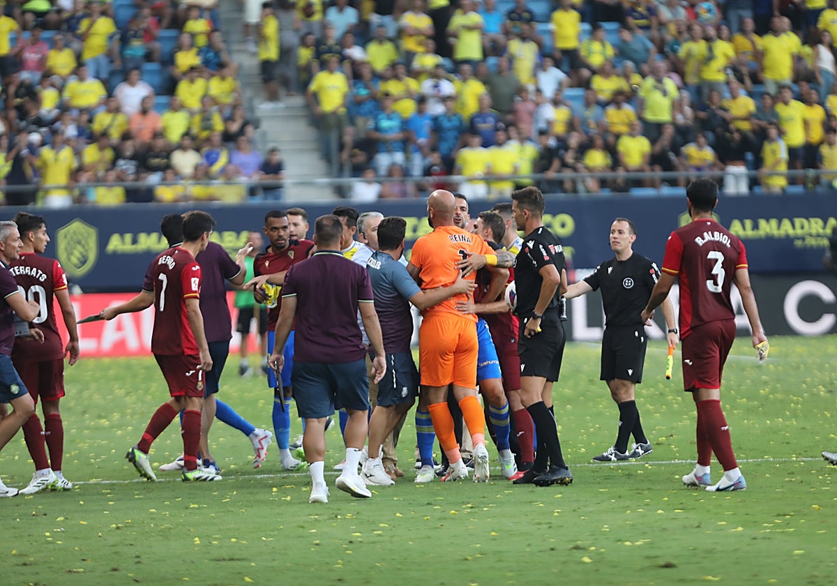 Pulido Santana estuvo presente en el Cádiz - Villarreal.