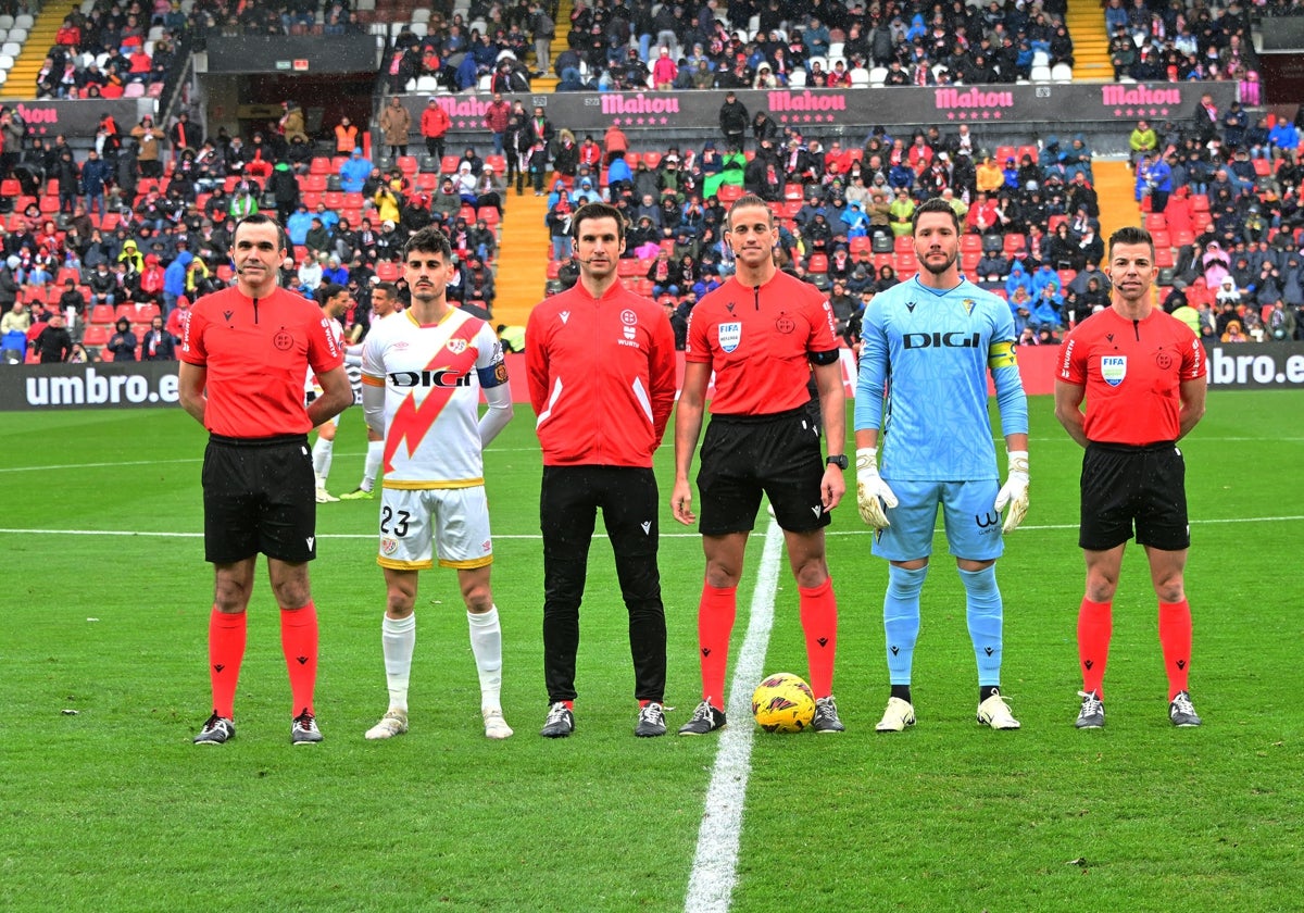 Ledesma fue capitán en Vallecas,