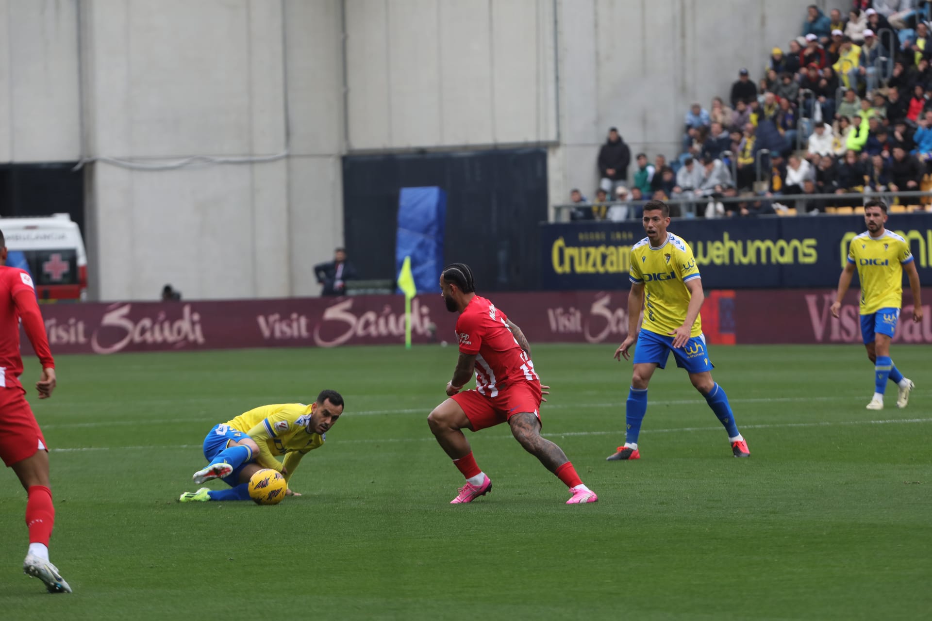 Las mejores imágenes del triunfo del Cádiz ante el Atlético de Madrid