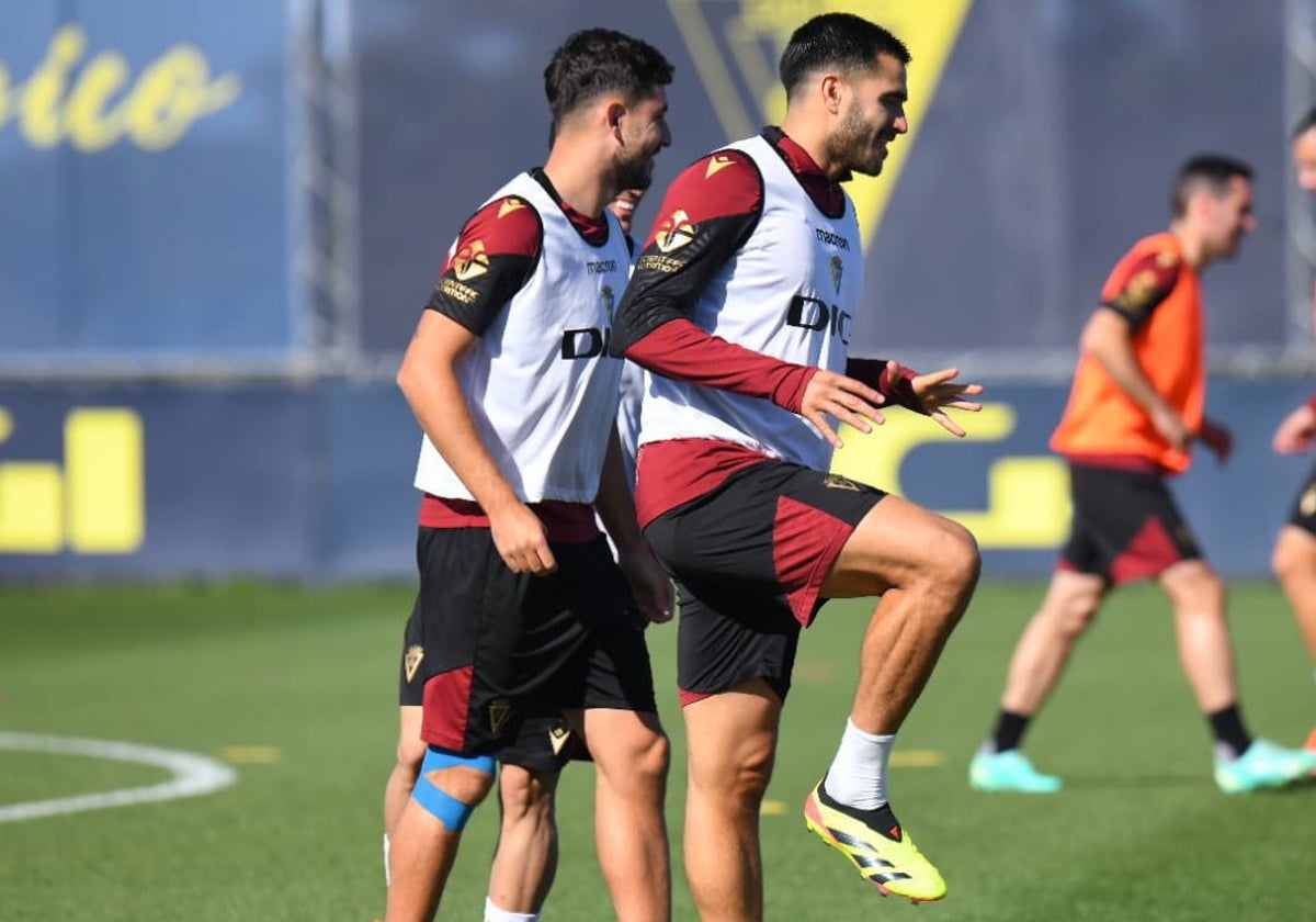 Maxi Gómez en una de las últimas sesiones de entrenamiento.