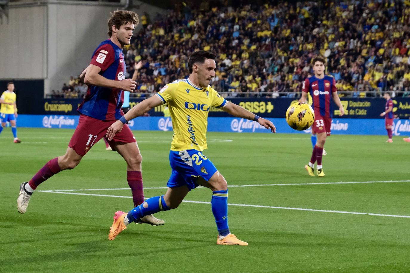 Cádiz CF-Barcelona: las fotos del partido