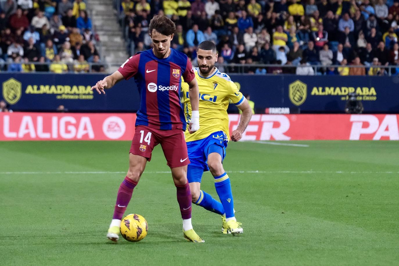 Cádiz CF-Barcelona: las fotos del partido