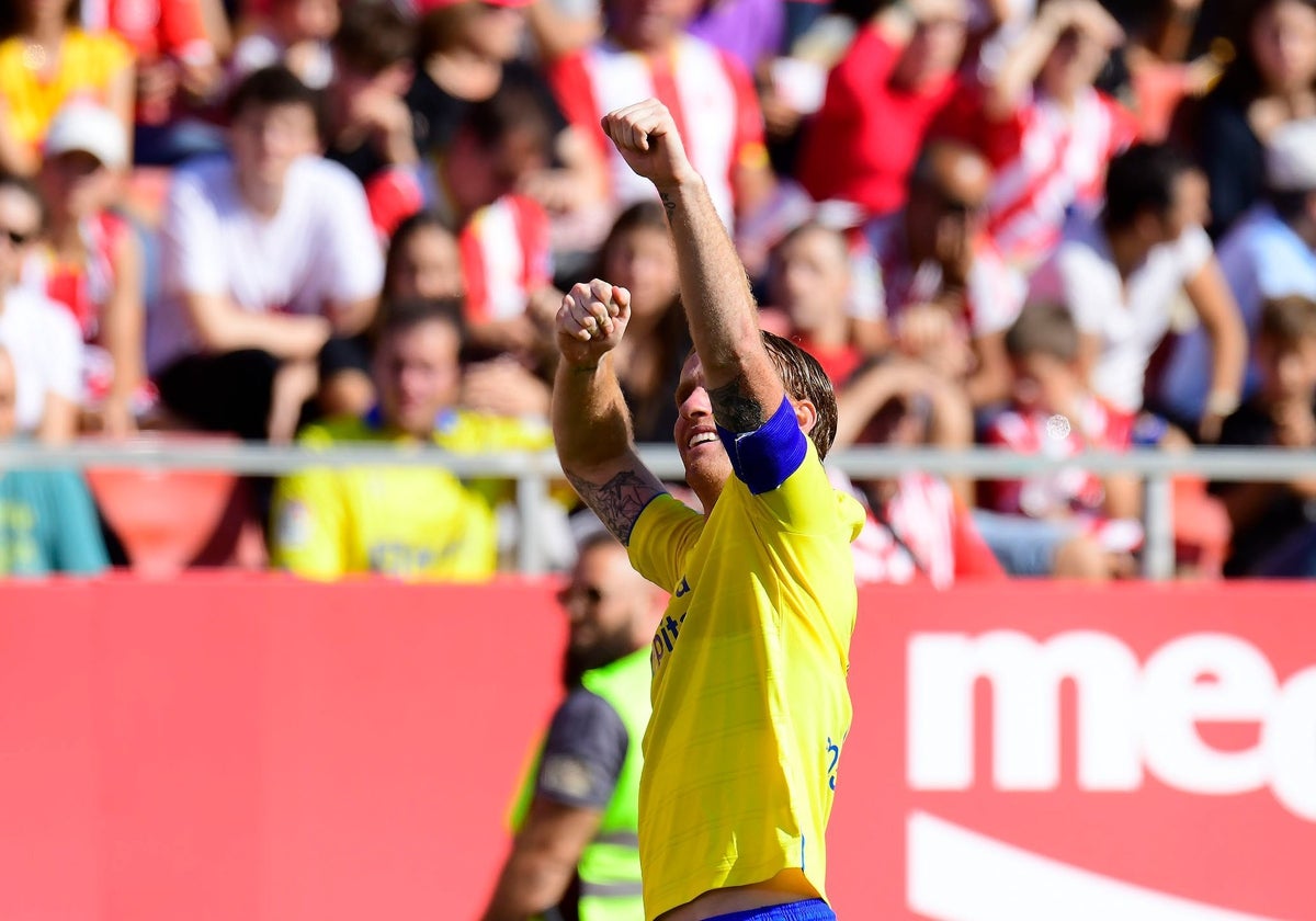 Álex Fernández, jugador del Cádiz