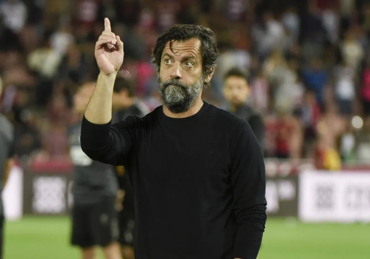 Quique, entrenador del Sevilla