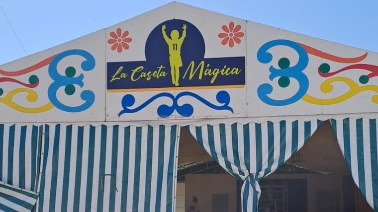 La Caseta Mágica en La Feria de El Puerto.