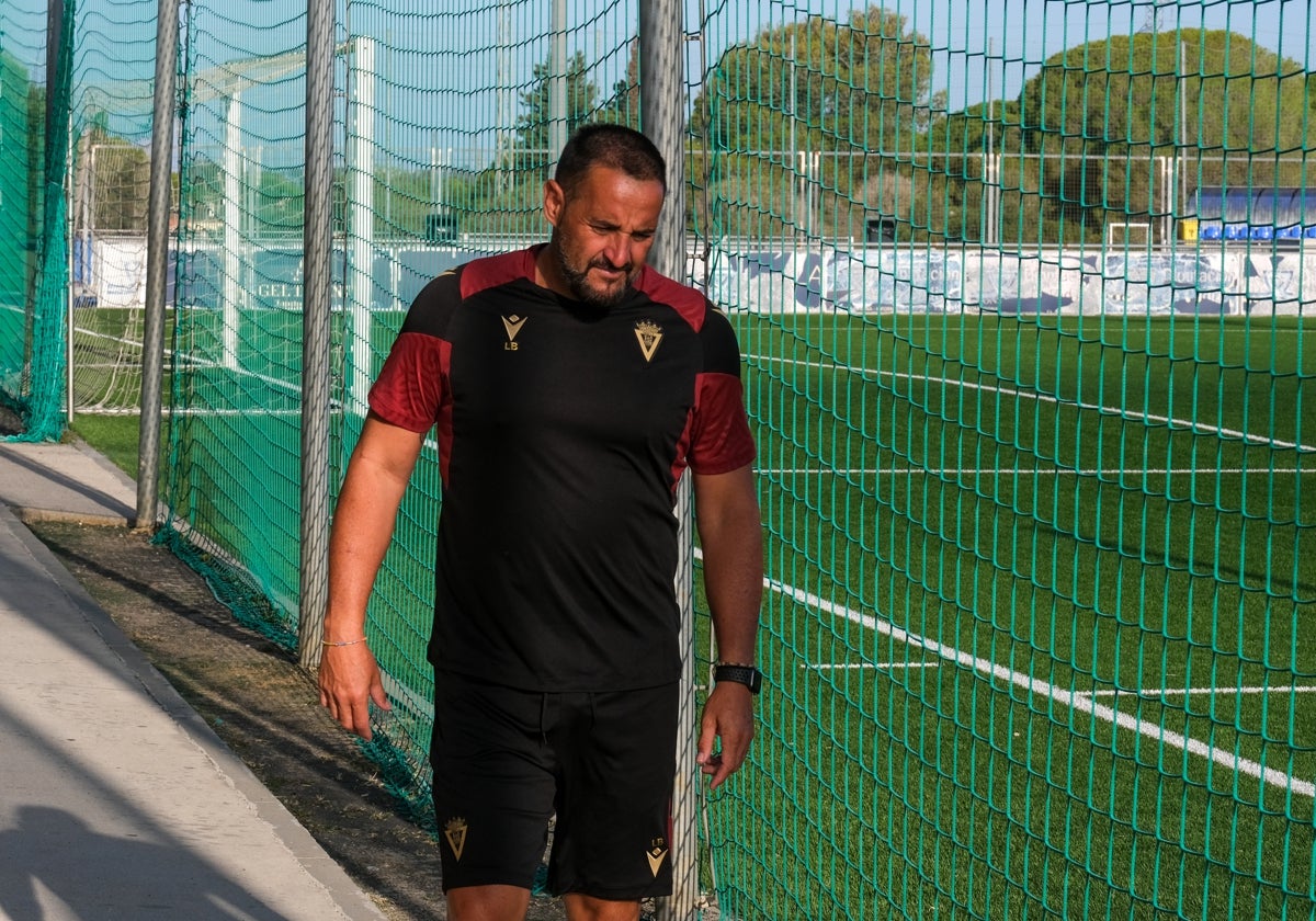 Lolo Bocardo, en la ciudad deportiva