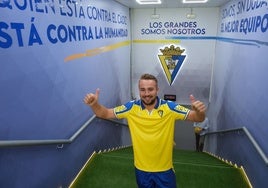 Ontiveros: «Con la confianza que me ha transmitido el Cádiz CF tenía que venir»