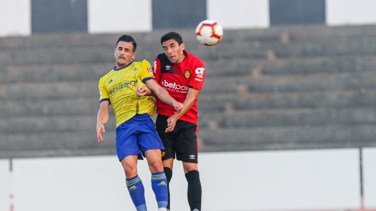 Matos durante su anterior etapa en el Cádiz CF.