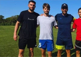 Glauder ya entrena en Chiclana con un ex del Cádiz CF