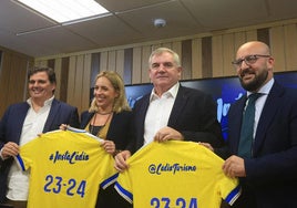 El Málaga, como el Cádiz CF, de la mano de su Diputación