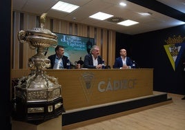 La presentación del LXX Trofeo Carranza será horas antes del Cádiz - Lazio