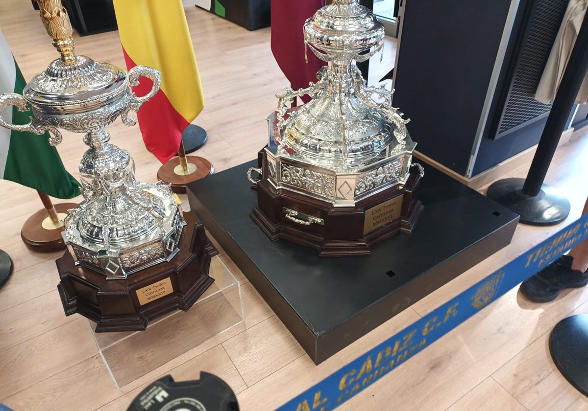 El Trofeo de 2026 expuesto en Carranza