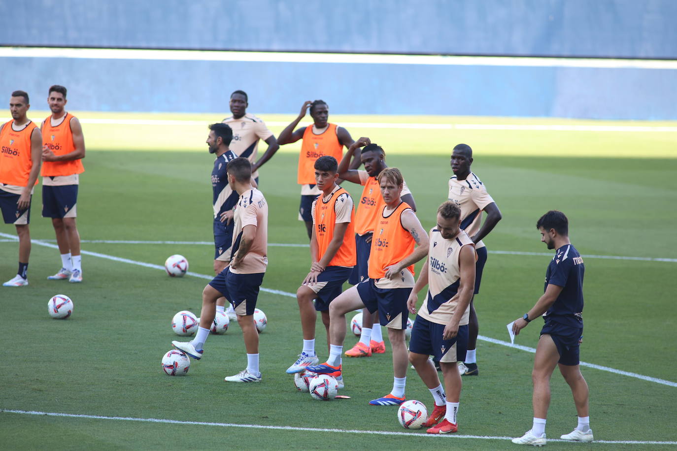 Las imágenes del entrenamiento antes del Trofeo Carranza