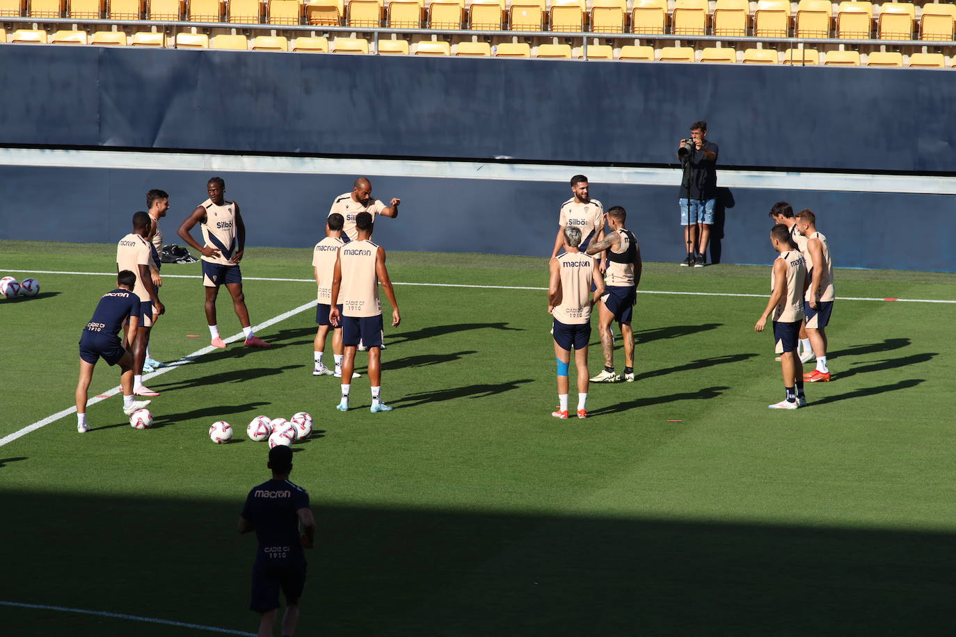 Las imágenes del entrenamiento antes del Trofeo Carranza