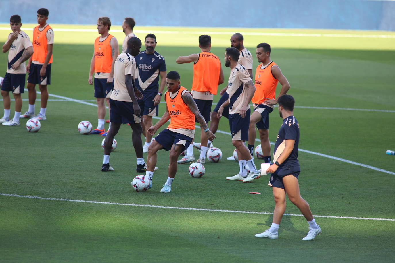 Las imágenes del entrenamiento antes del Trofeo Carranza