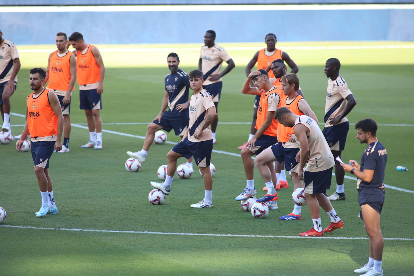 Las imágenes del entrenamiento antes del Trofeo Carranza