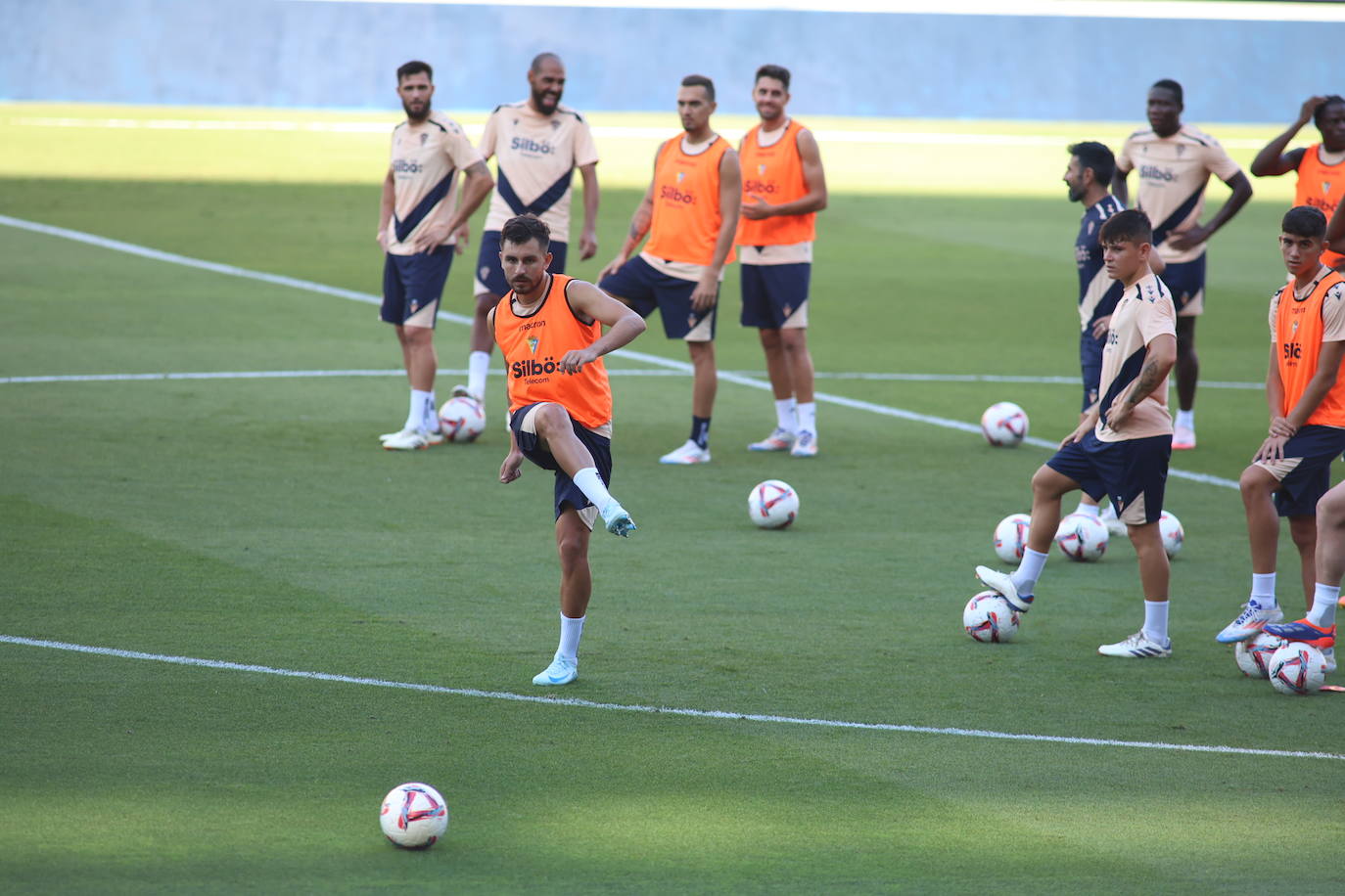 Las imágenes del entrenamiento antes del Trofeo Carranza