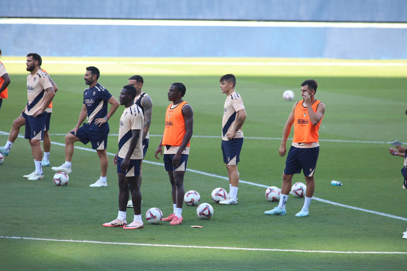 Las imágenes del entrenamiento antes del Trofeo Carranza