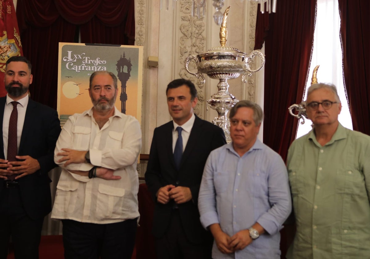 El Cádiz CF no acudió a la presentación de su Trofeo.