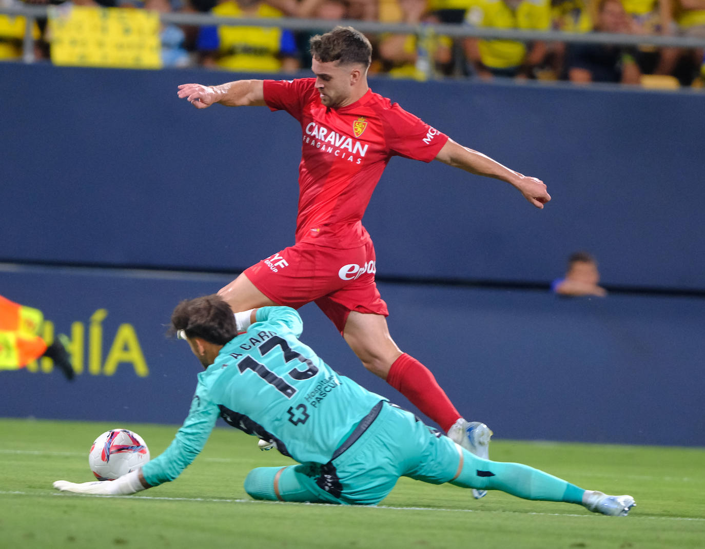 El Cádiz CF - Zaragoza, en imágenes