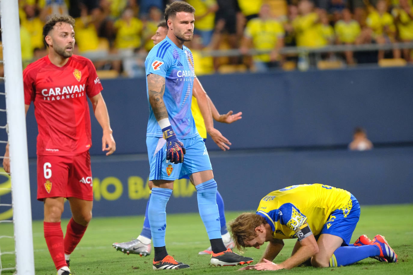 El Cádiz CF - Zaragoza, en imágenes