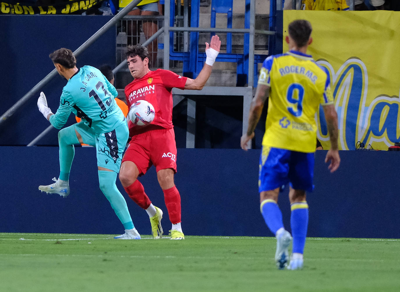 El Cádiz CF - Zaragoza, en imágenes