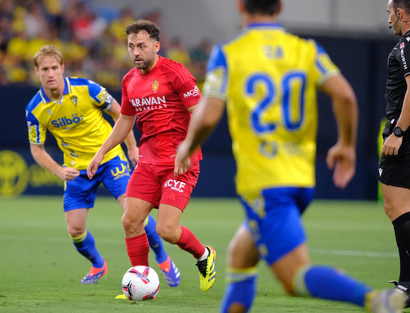 El Cádiz CF - Zaragoza, en imágenes