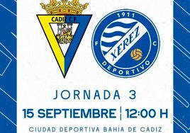 Cuándo y dónde se juega el Cádiz CF Mirandilla - Xerez DFC