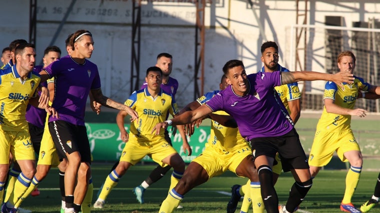 Imagen del Cádiz - Córdoba de la pretemporada.