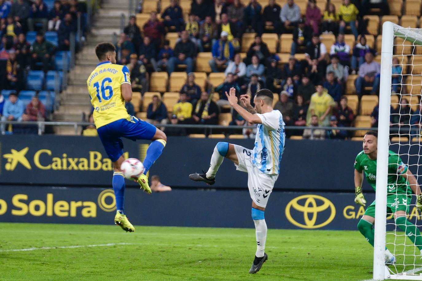 El Cádiz CF - Málaga, en imágenes