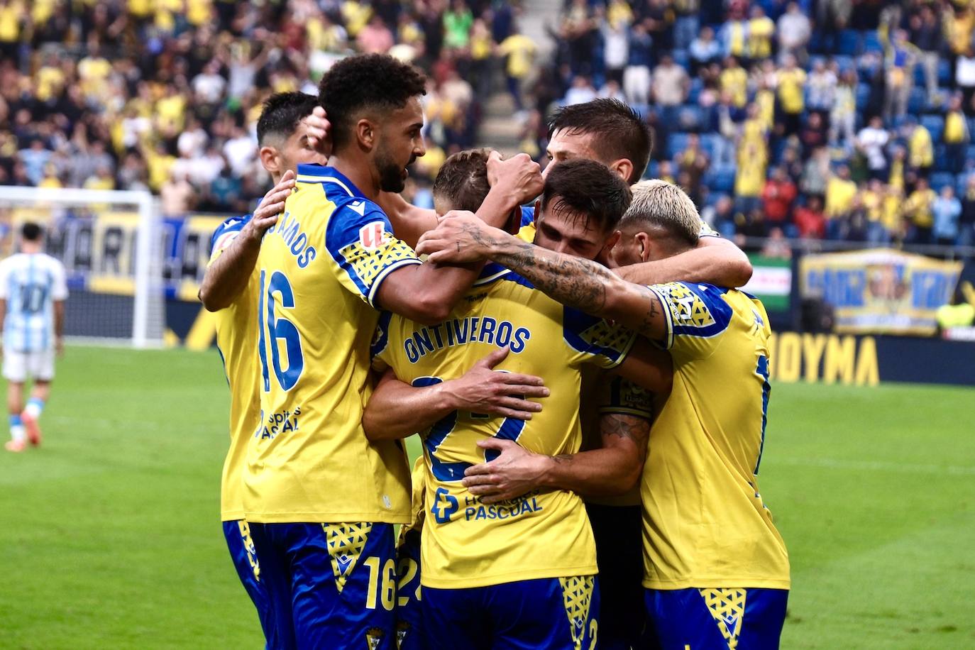 El Cádiz CF - Málaga, en imágenes