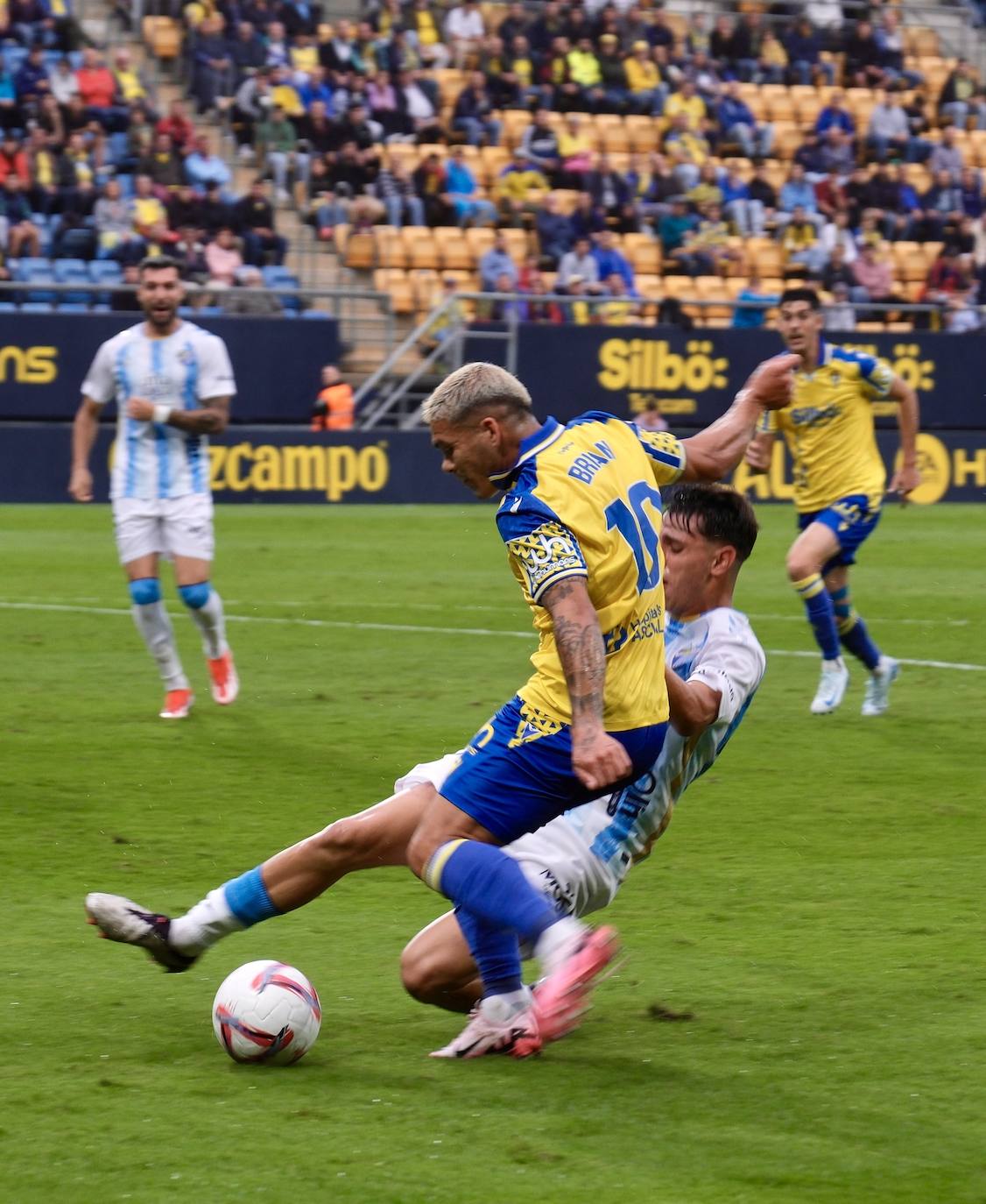 El Cádiz CF - Málaga, en imágenes