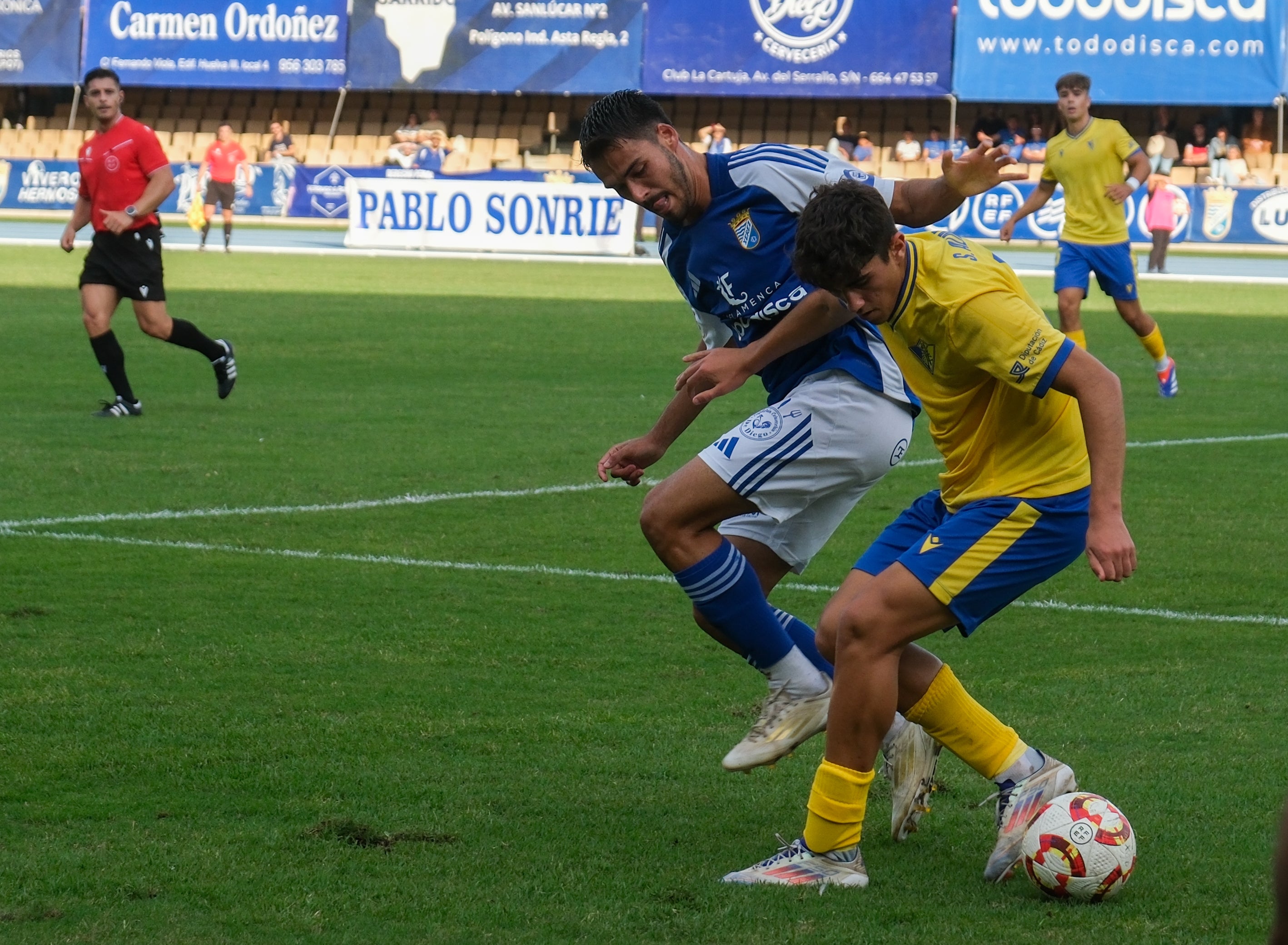 El Xerez CD - Cádiz CF Mirandilla, en imágenes