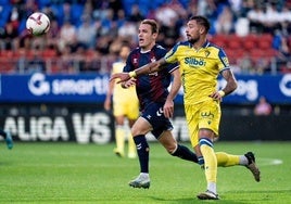 La pizarra del Eibar 1-0 Cádiz