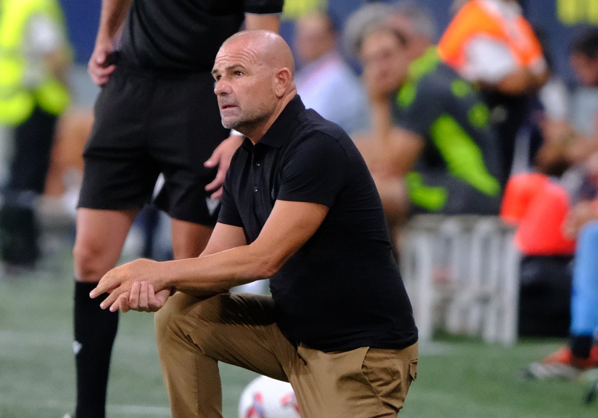 Paco López, entrenador valenciano del Cádiz CF.