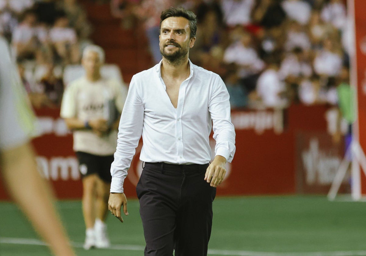 Rubén Albés, entrenador del Sporting.